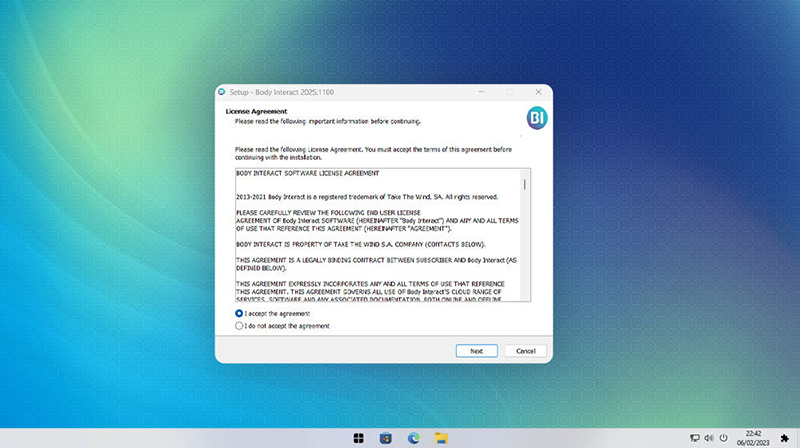 Install Body Interact on a Windows Device 1 Install Body Interact on a Windows Device